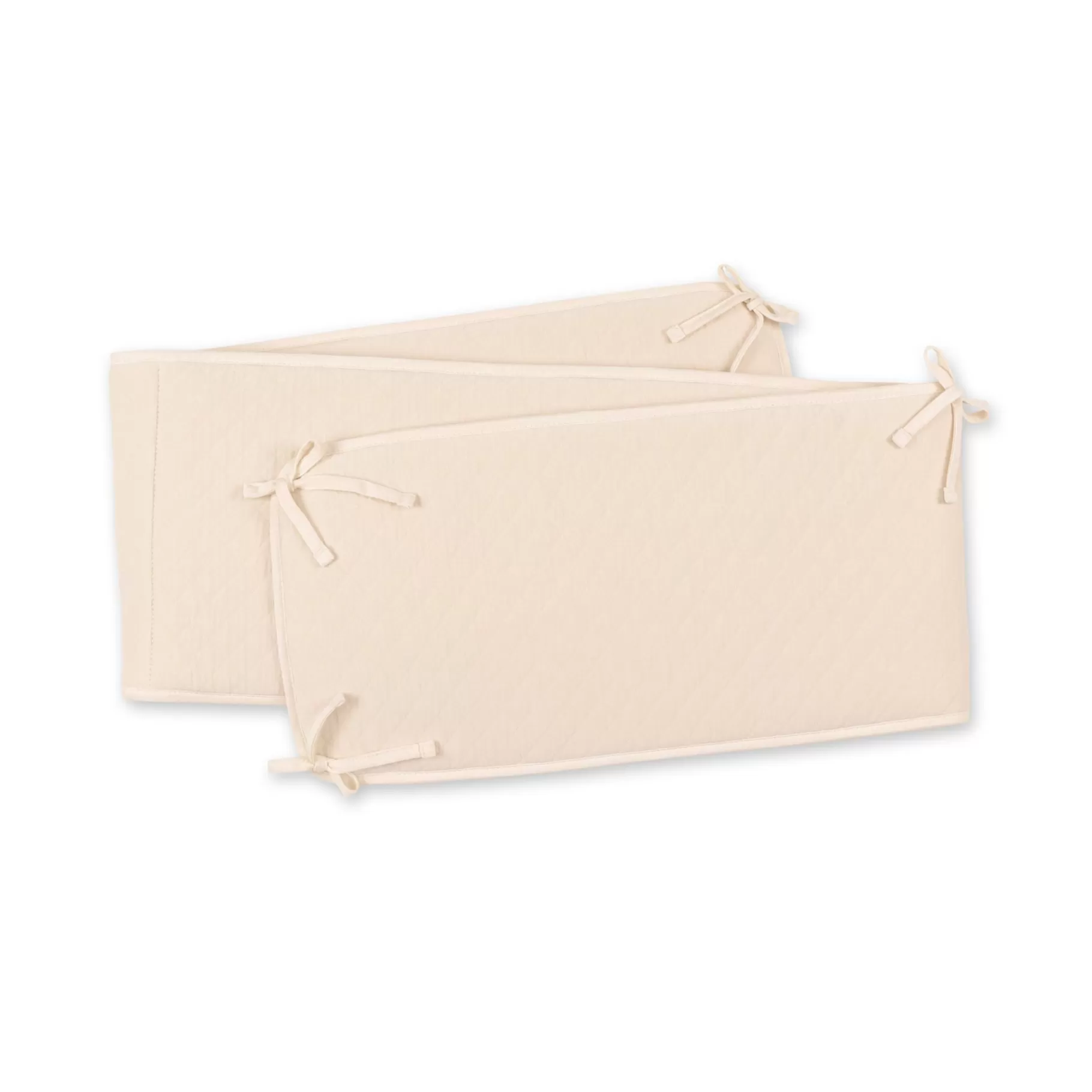 BEMINI Bed En Park Omrander Pady Quilted Jersey 30X180Cm Quilt Cream