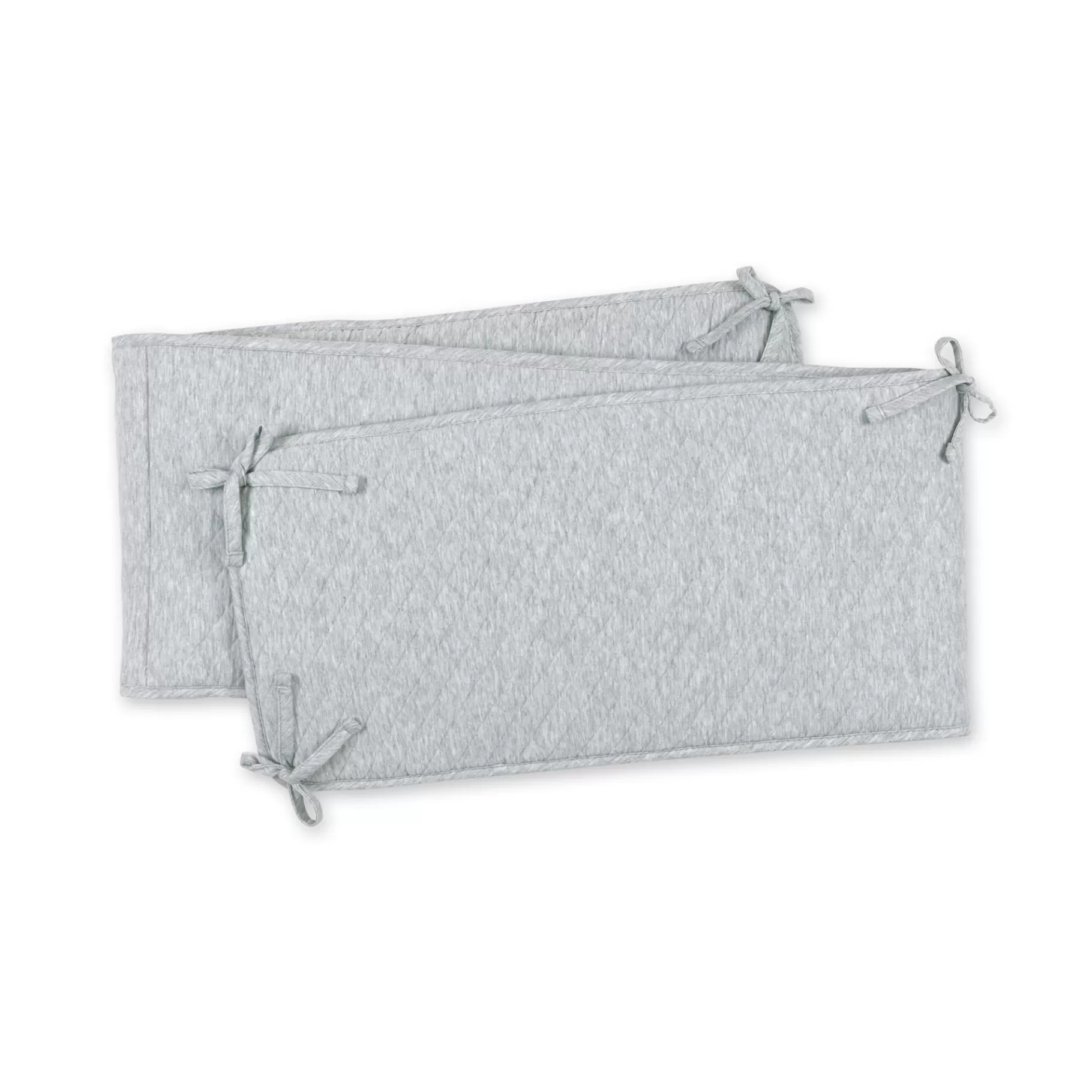 BEMINI Bed En Park Omrander Pady Quilted Jersey 30X180Cm Quilt Mix Grey