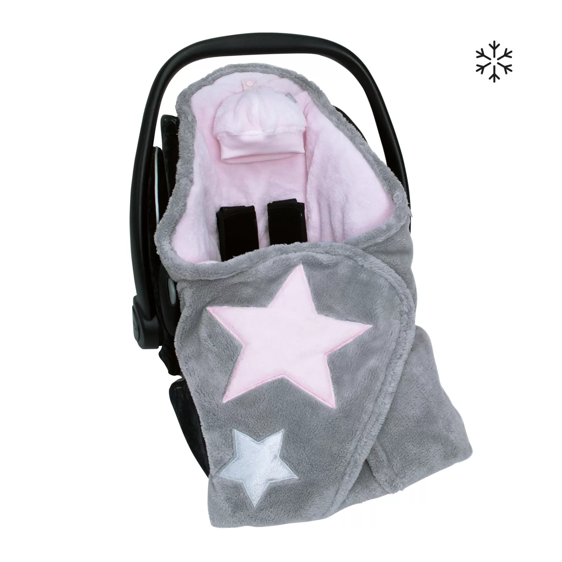 BEMINI Biside Softy + Softy 0-12M Stary Little Stars Print Cristal