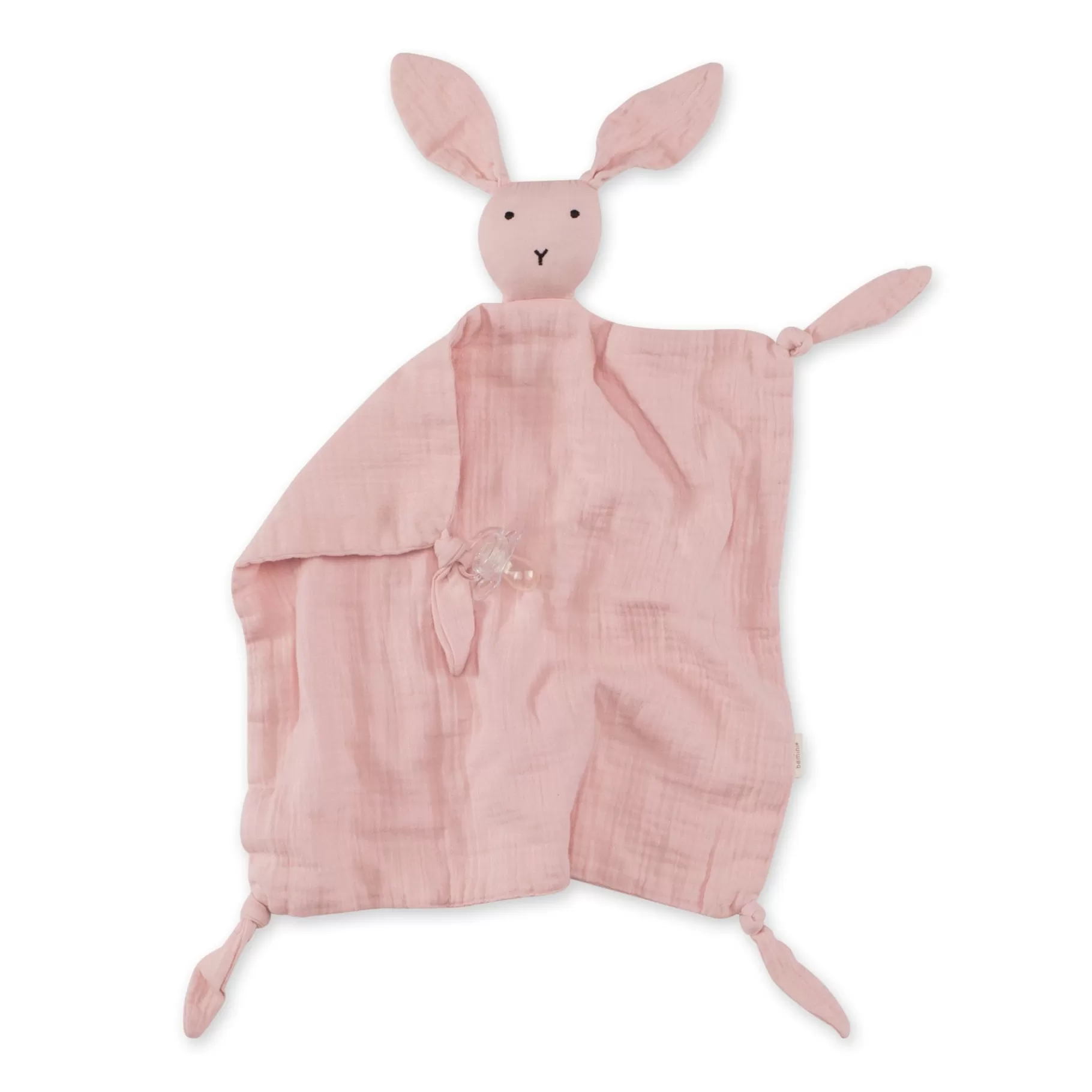 BEMINI Bunny Katoen Mousseline 40X40 Cm Bunny Blush