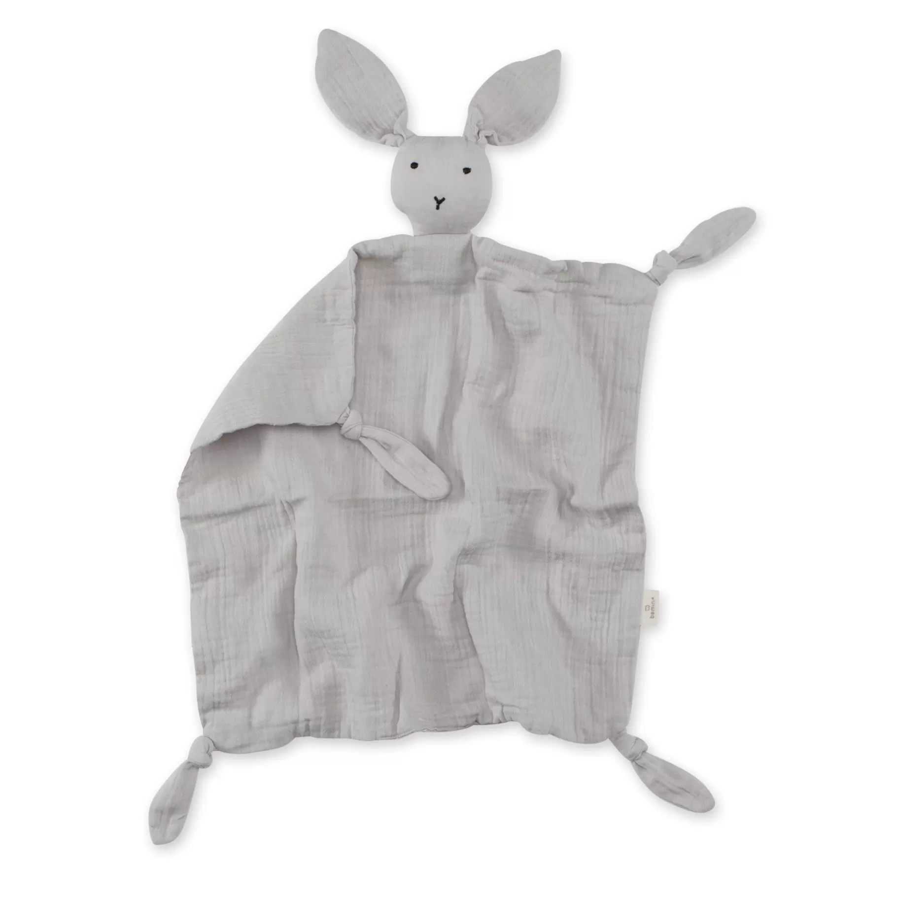 BEMINI Bunny Katoen Mousseline 40X40 Cm Bunny Plum