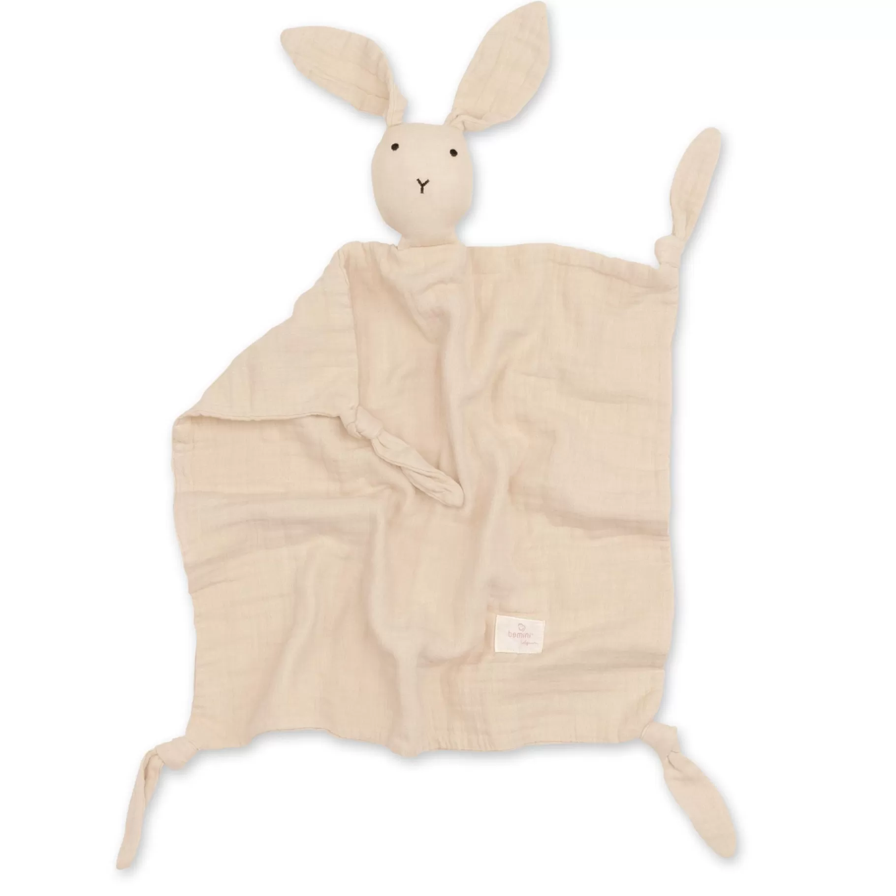 BEMINI Bunny Katoen Mousseline 40X40 Cm Bunny Pudding