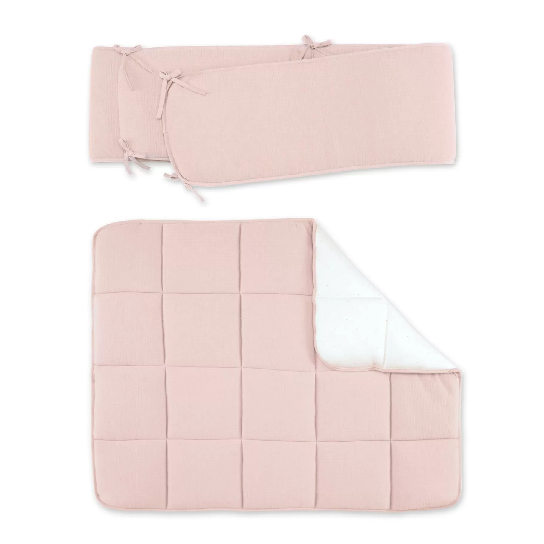 BEMINI Combo Legger En Omrander Pady Tetra Jersey + Jersey 75X95Cm Cadum Blush