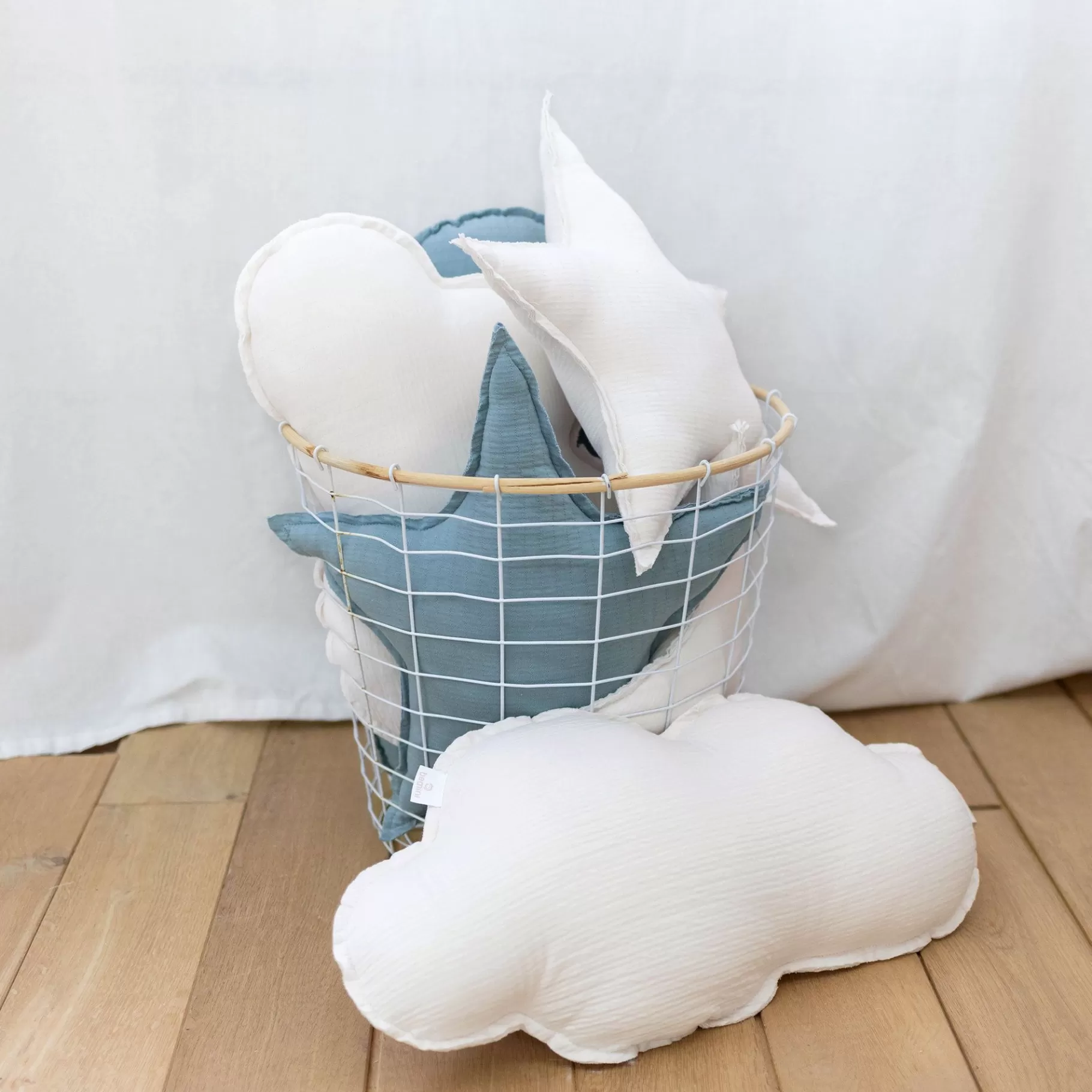 BEMINI Decoratief Kussen Tetra Jersey 30Cm Cloud Pudding