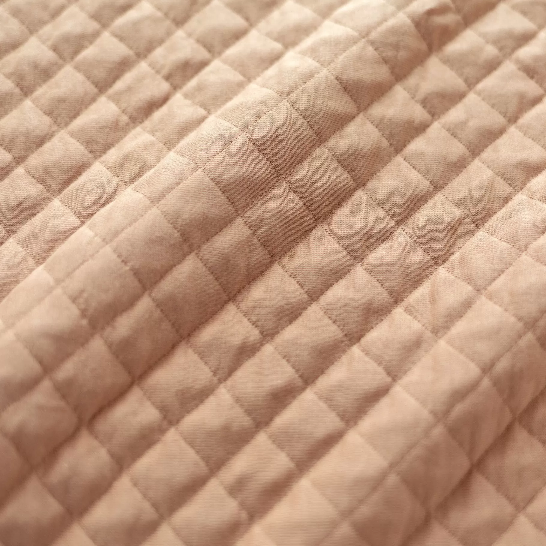 BEMINI Deken Pady Quilted Jersey 75X100Cm Quilt Beige Tog 1.5