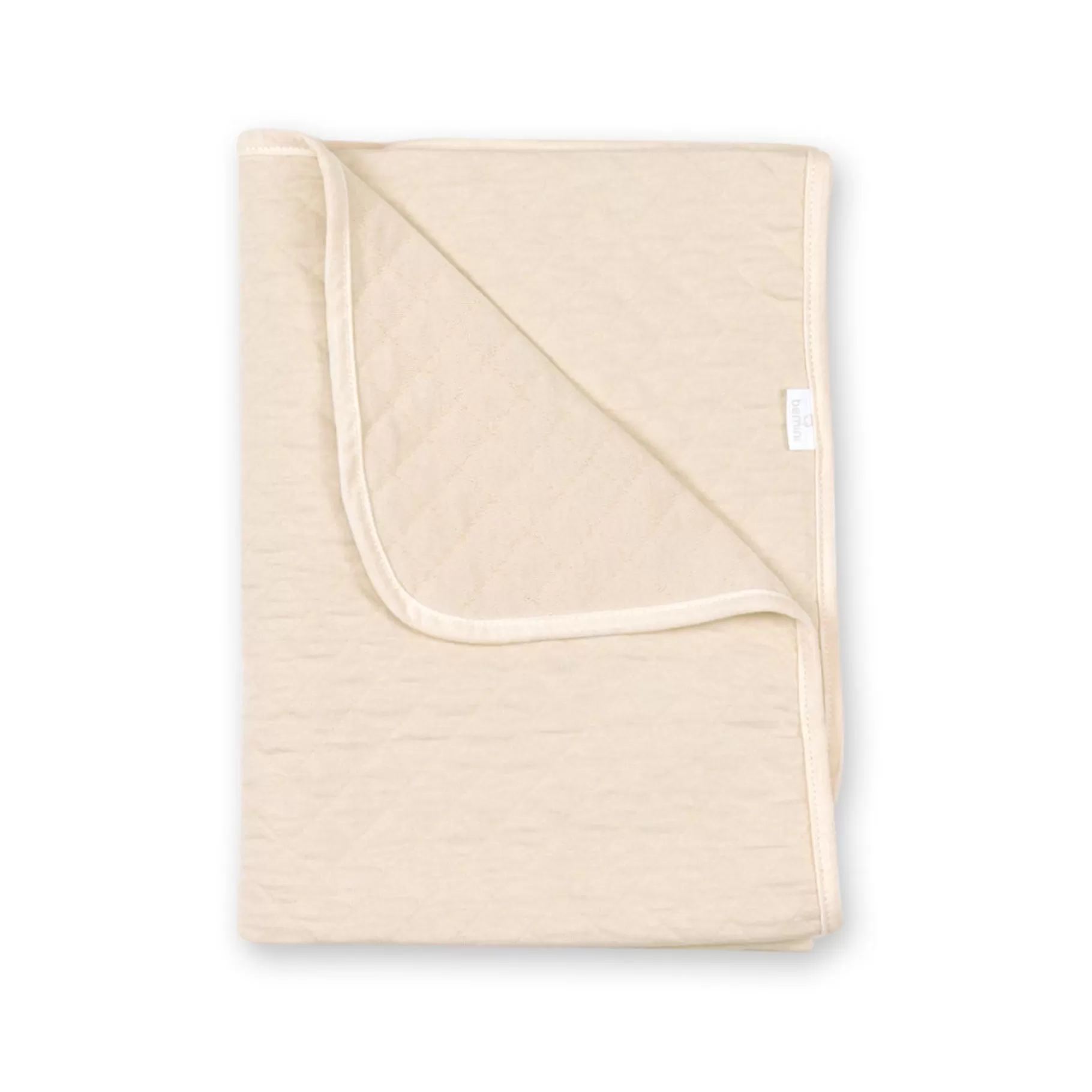 BEMINI Deken Pady Quilted Jersey 75X100Cm Quilt Cream Tog 1.5