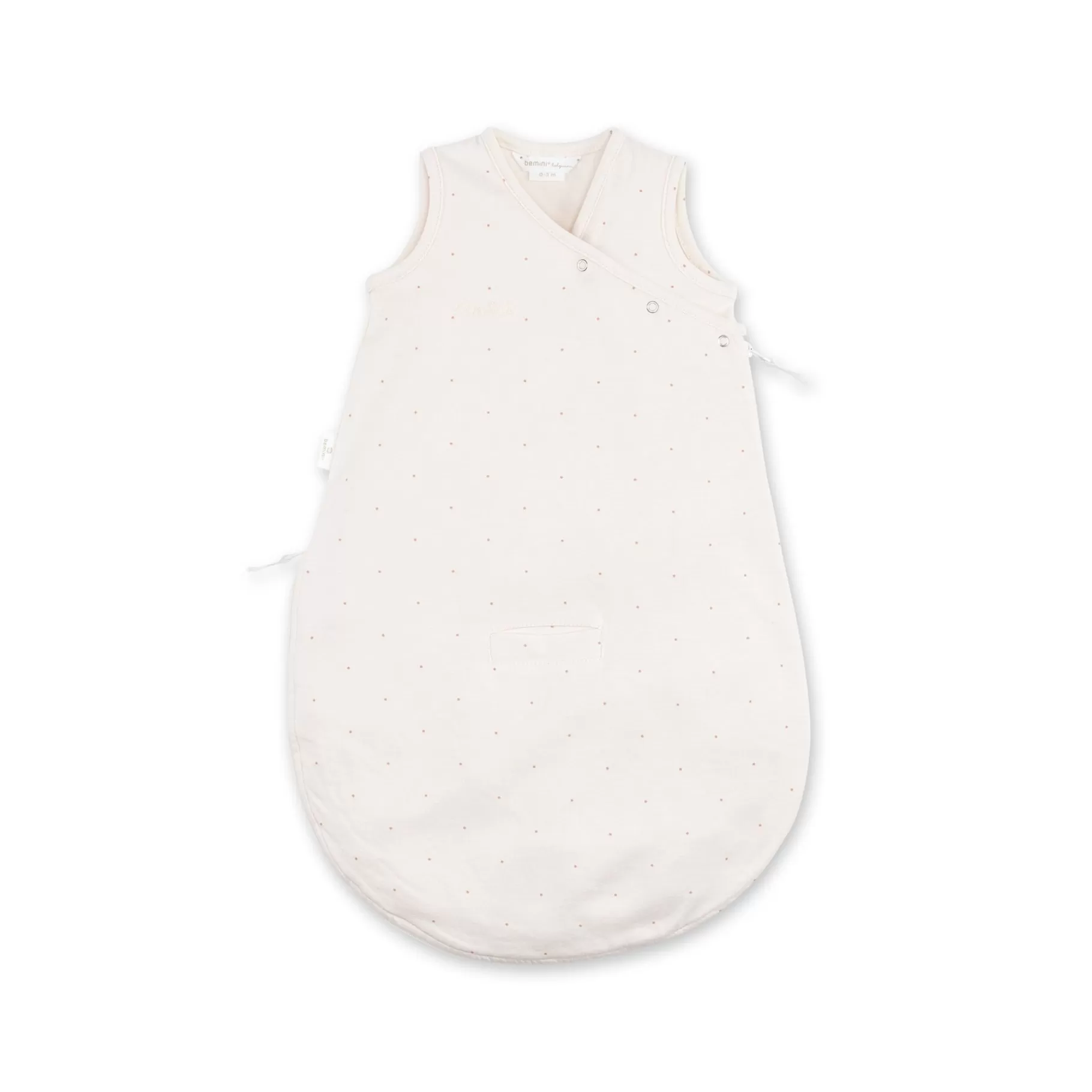 BEMINI Magic Bag Jersey 1-4M Choux Small Dot Print Ecru Tog 0.5