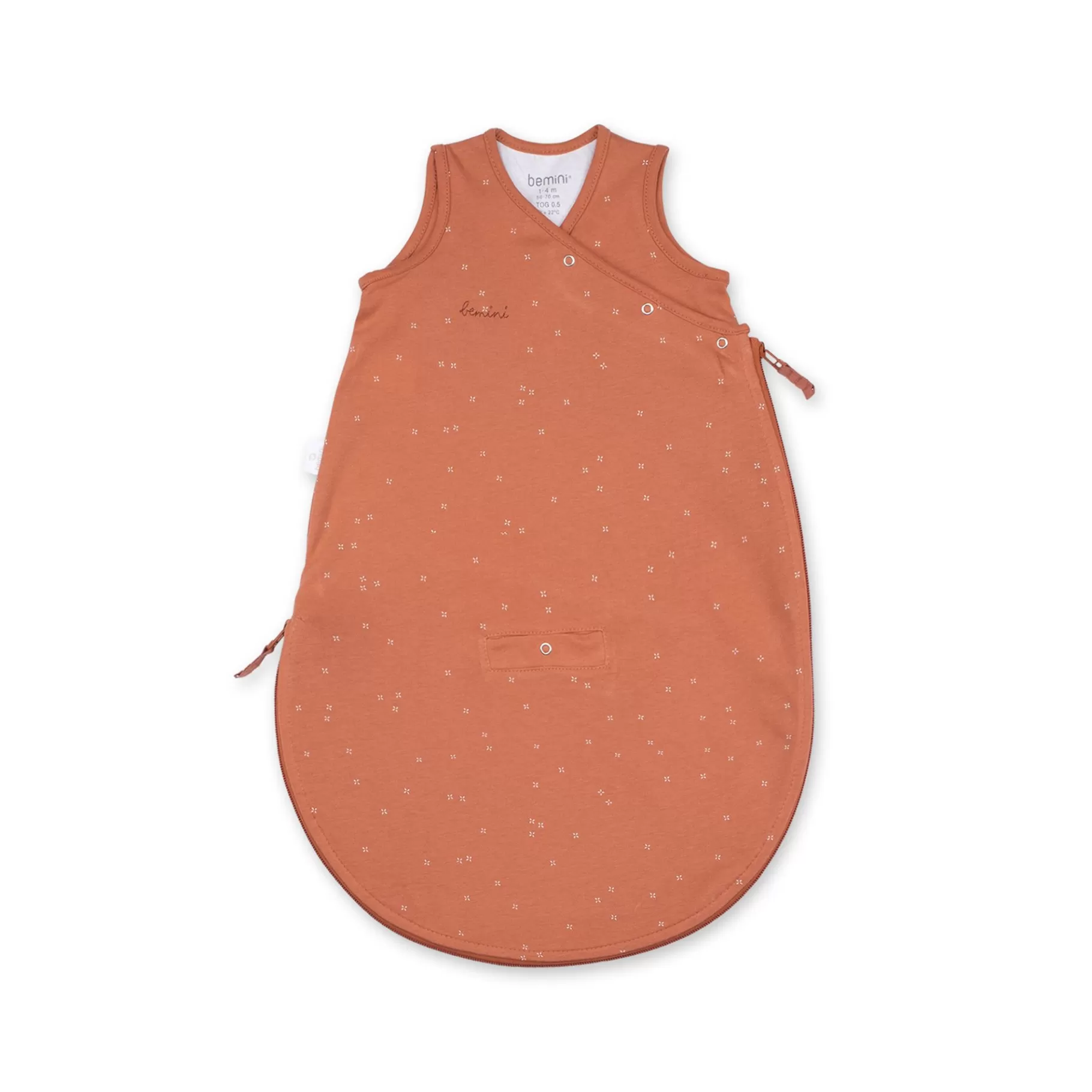 BEMINI Magic Bag Jersey 1-4M Oupss Mini Print Caramel Tog 0.5