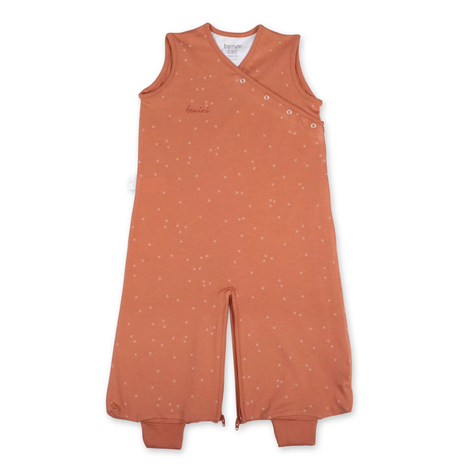 BEMINI Magic Bag Jersey 4-12M Oupss Mini Print Caramel Tog 0.5
