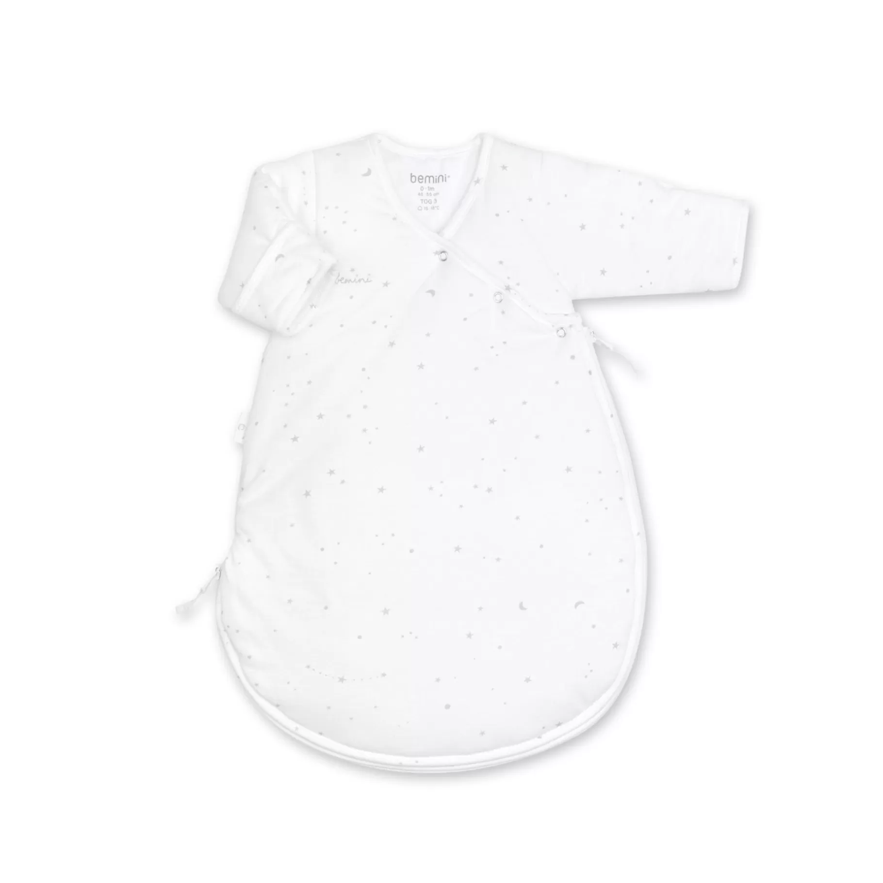 BEMINI Magic Bag Pady Jersey + Jersey 0-1M Stary Little Stars Printlittle Stars Print Ecru Tog 3