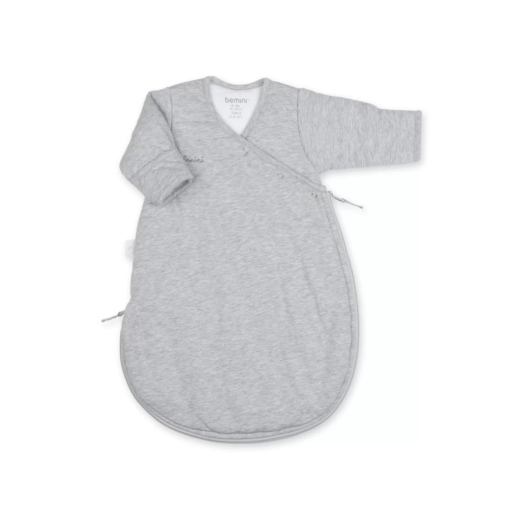 BEMINI Magic Bag Pady Jersey + Jersey 0-1M Stary Mix Grey Tog 3