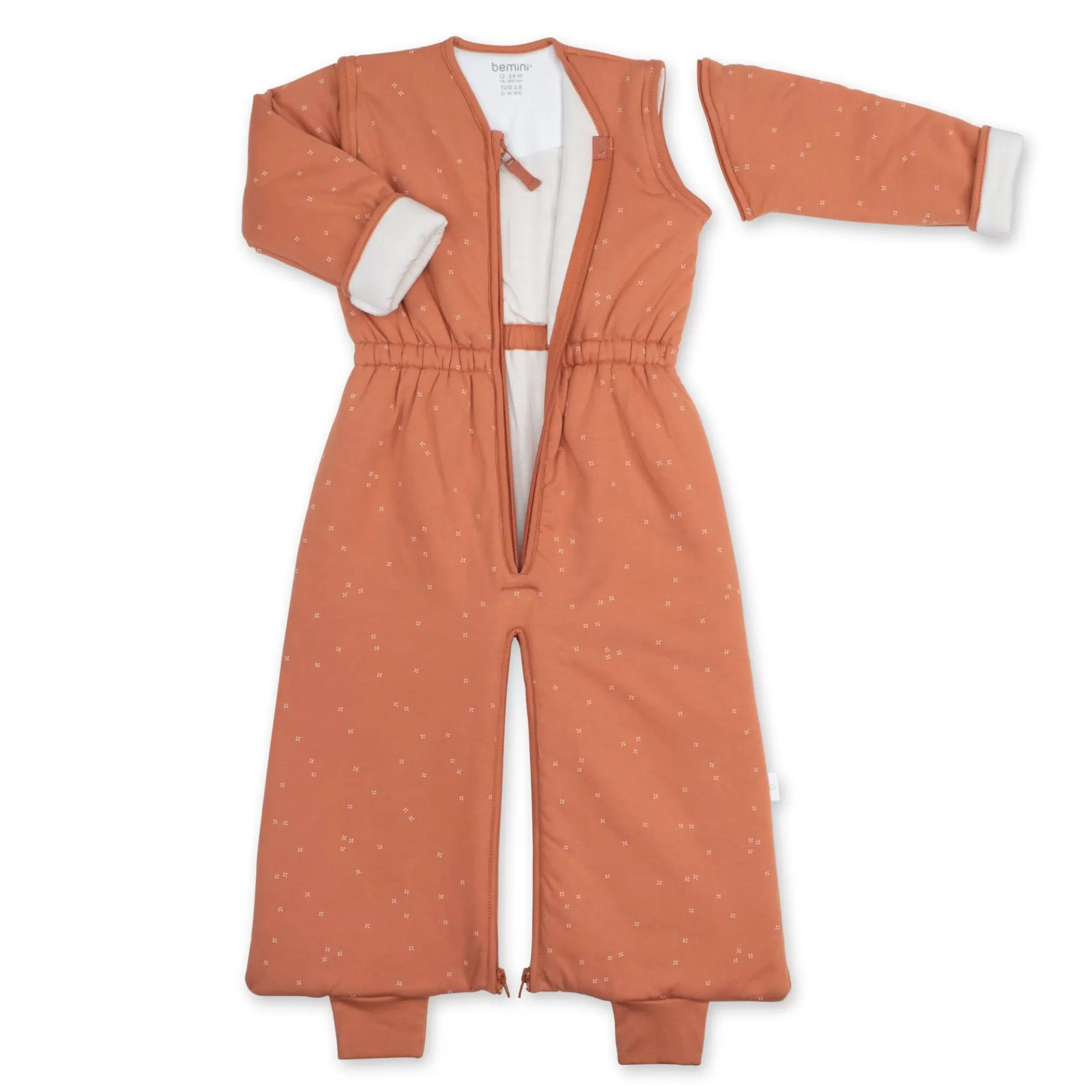 BEMINI Magic Bag Pady Jersey + Jersey 12-24M Oupss Mini Print Caramel Tog 3