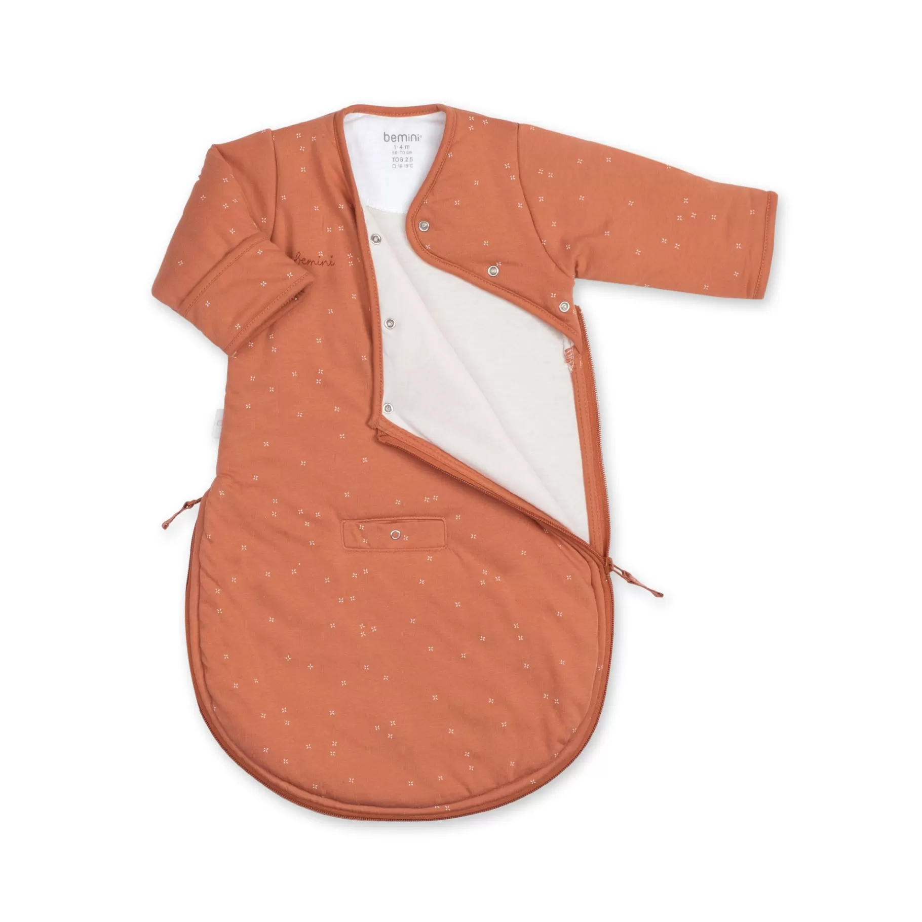 BEMINI Magic Bag Pady Jersey + Jersey 1-4M Oupss Mini Print Caramel Tog 3