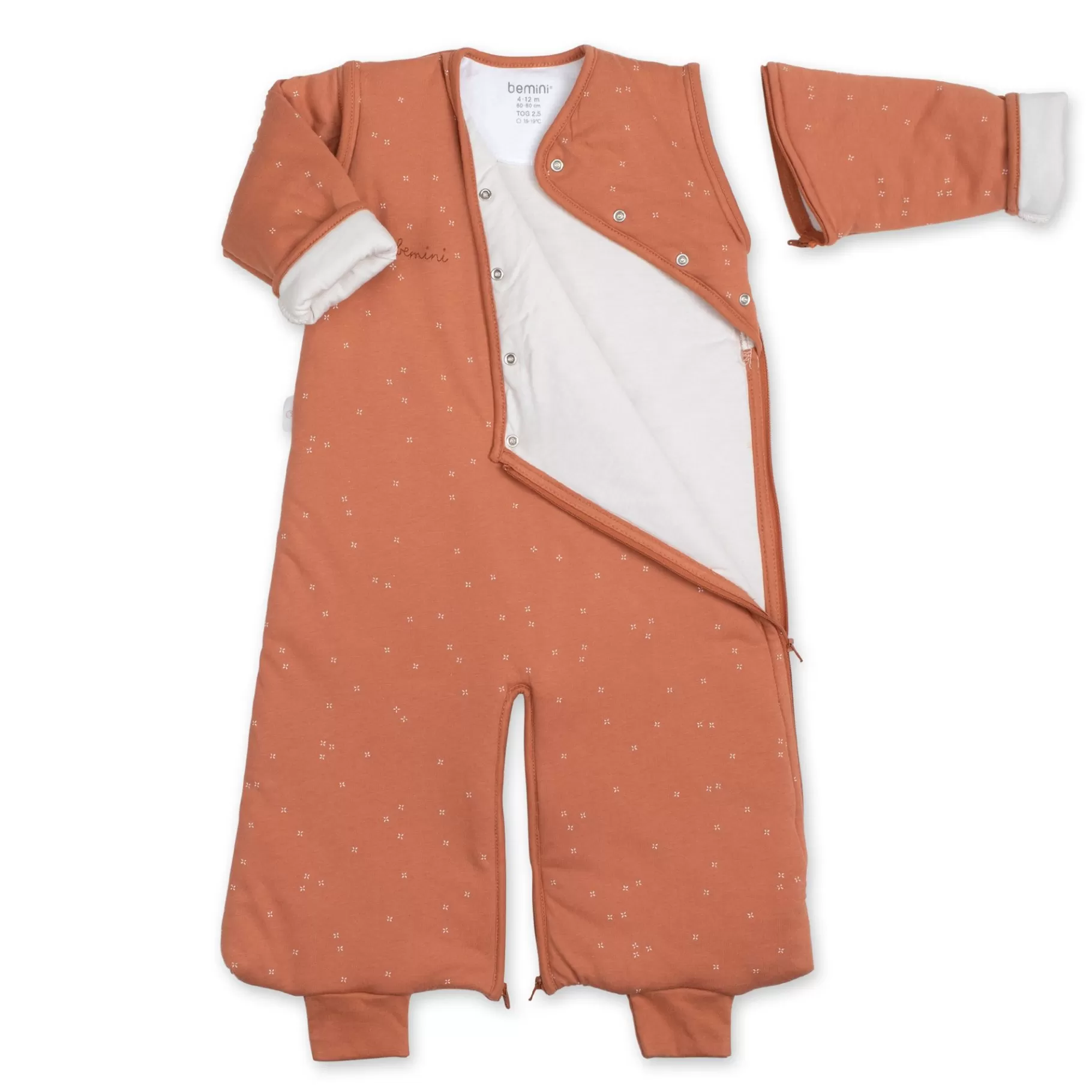 BEMINI Magic Bag Pady Jersey + Jersey 4-12M Oupss Mini Print Caramel Tog 3