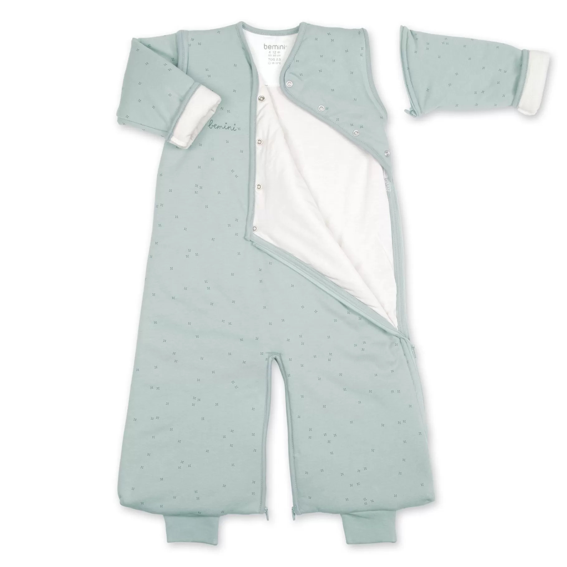 BEMINI Magic Bag Pady Jersey + Jersey 4-12M Oupss Mini Print Lunar Tog 3