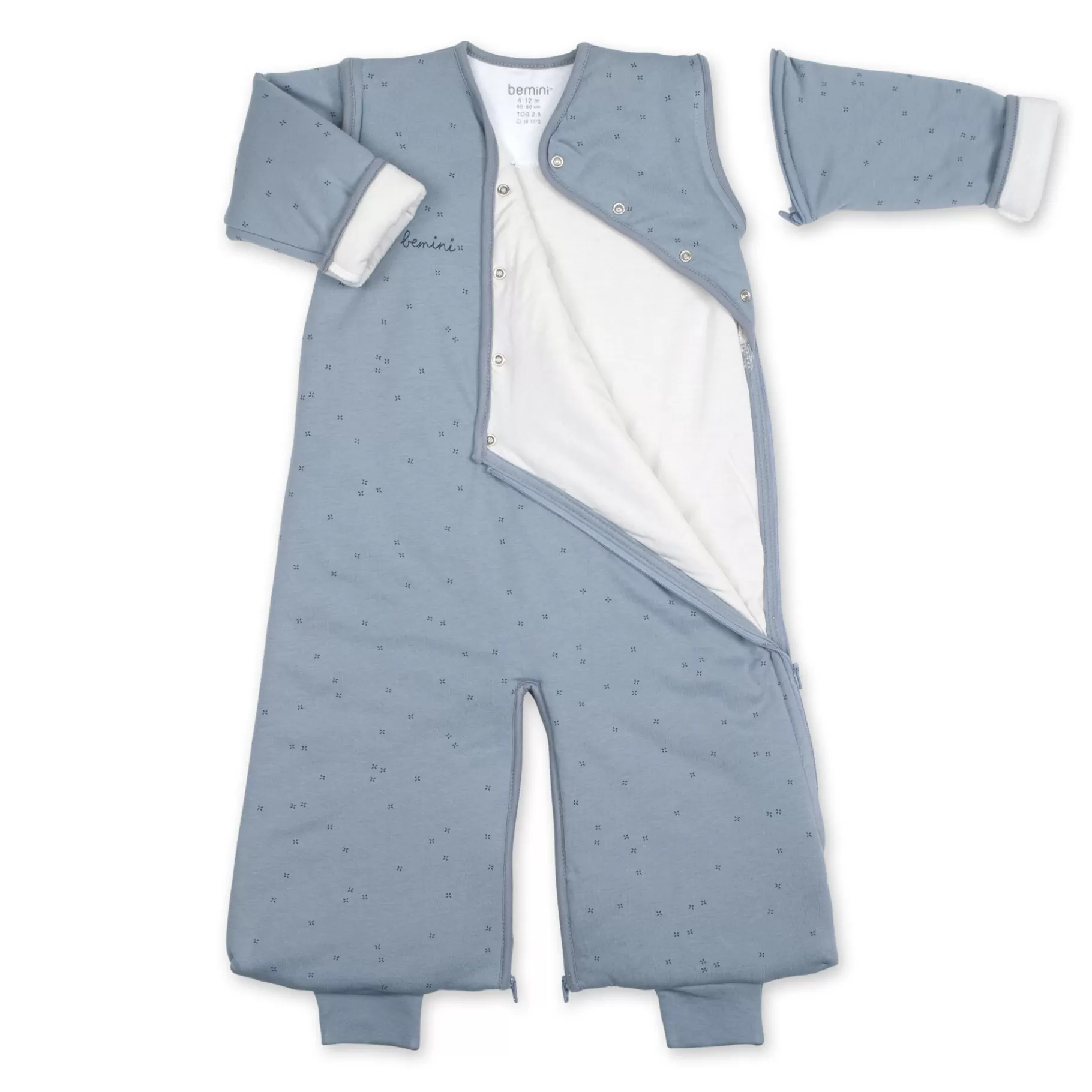 BEMINI Magic Bag Pady Jersey + Jersey 4-12M Oupss Mini Print Stone Tog 3