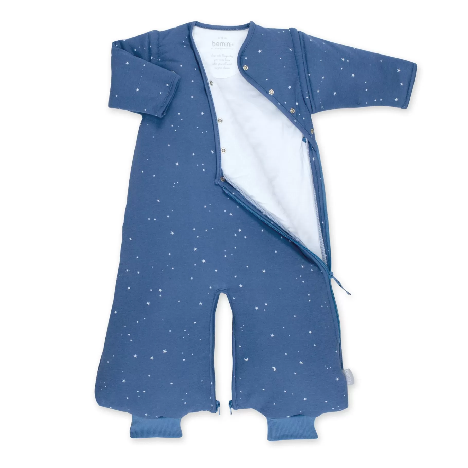 BEMINI Magic Bag Pady Jersey + Jersey 4-12M Stary Little Stars Print Shade Tog 3
