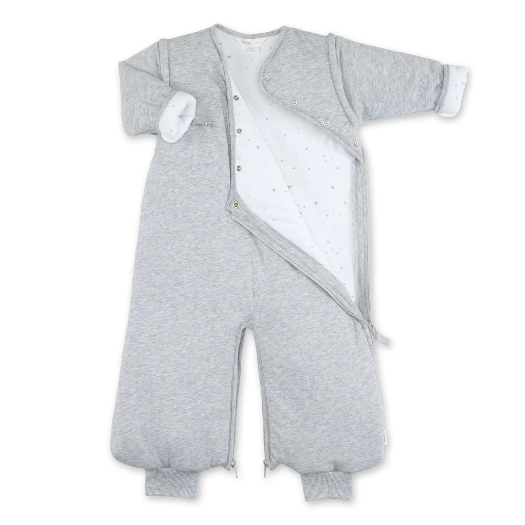 BEMINI Magic Bag Pady Jersey + Jersey 4-12M Stary Mix Grey Tog 3
