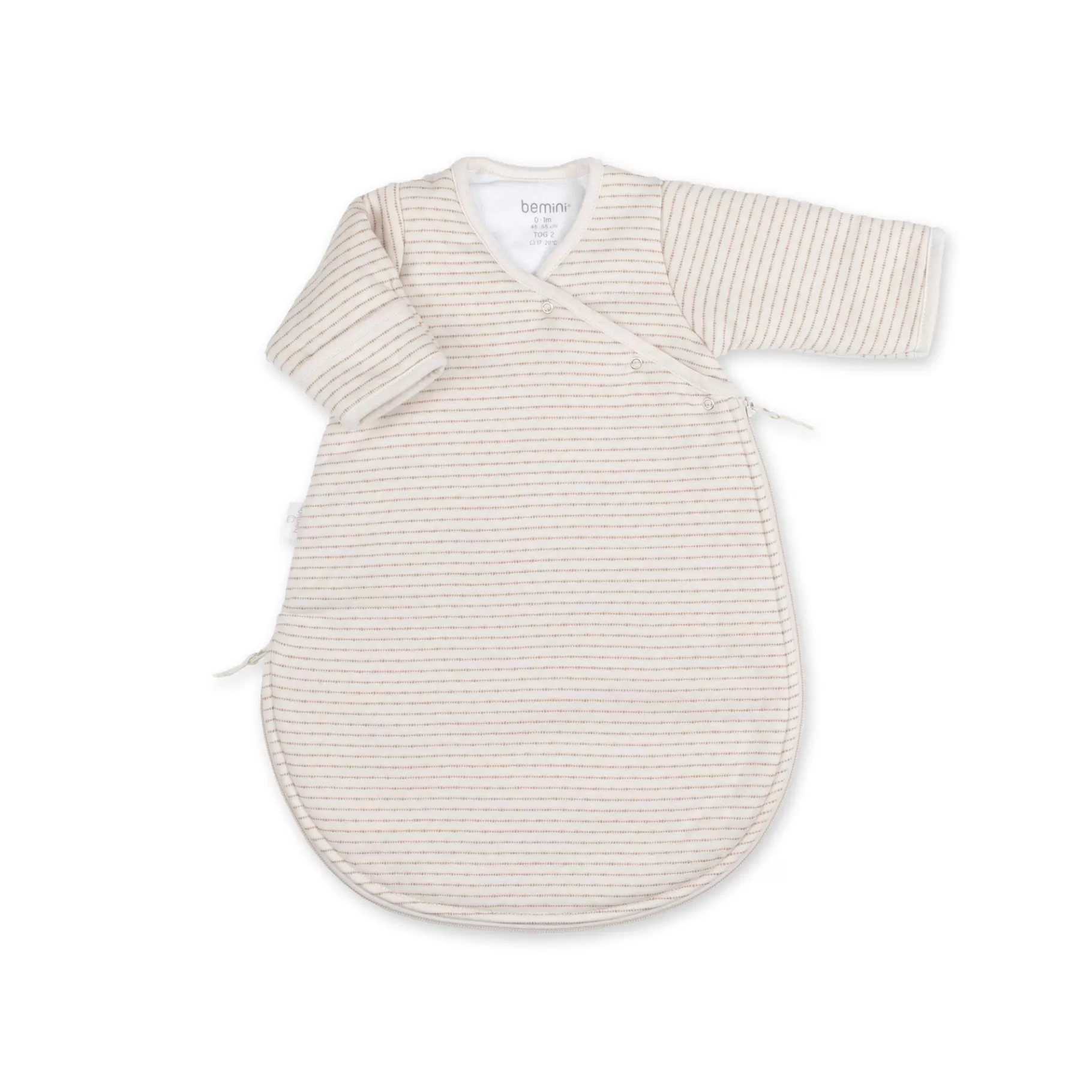 BEMINI Magic Bag Pady Twin Jersey + Jersey 0-1M Dunes Stripe Grege Tog 2