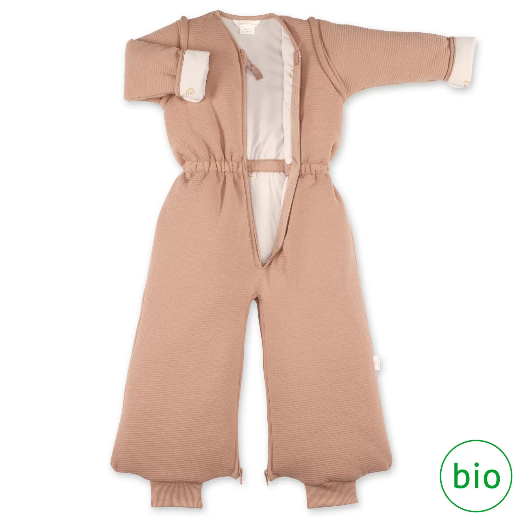BEMINI Magic Bag Pady Waffle + Jersey Bio 12-24M Wafle Natural Tog 2.5