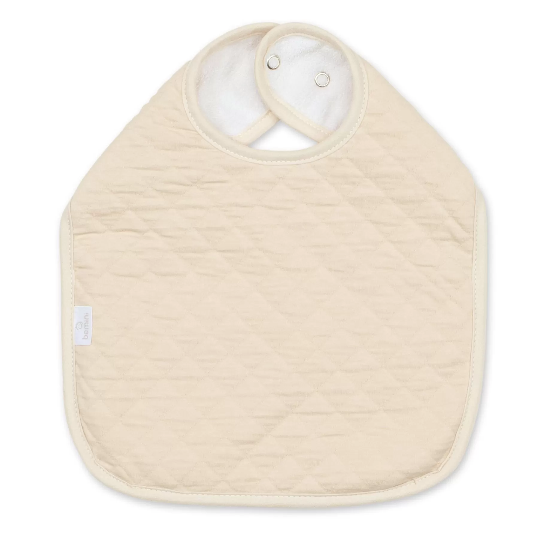 BEMINI Slab Waterproof Pady Quilted Jersey 37Cm Quilt Cream