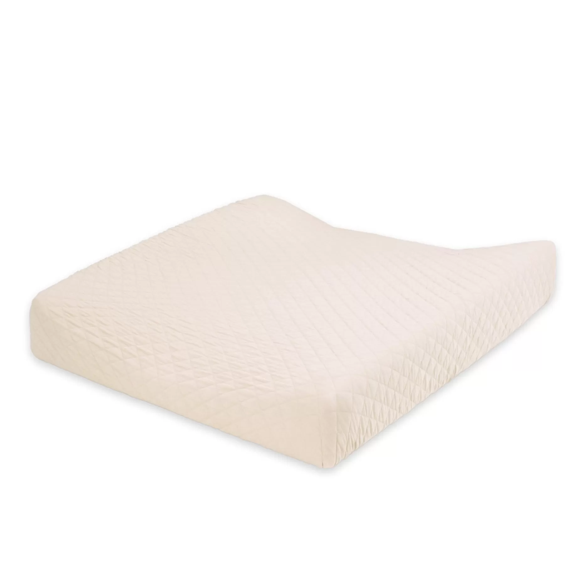 BEMINI Waskussenhoes Pady Quilted Jersey 50X75Cm Quilt Cream